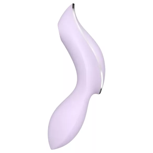 Satisfyer Curvy Trinity 2 - léghullámos 2in1 vibrátor (lila)