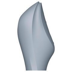   Satisfyer Curvy Trinity 3 - akkus léghullámos 2in1 vibrátor (szürke)