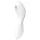 Satisfyer Curvy Trinity 5+ - App-vezérelt 2in1 vibrátor (fehér)