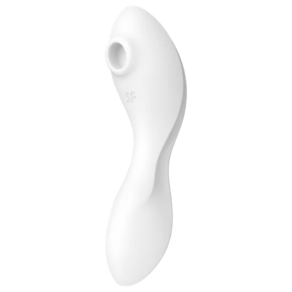 Satisfyer Curvy Trinity 5+ - App-vezérelt 2in1 vibrátor (fehér)
