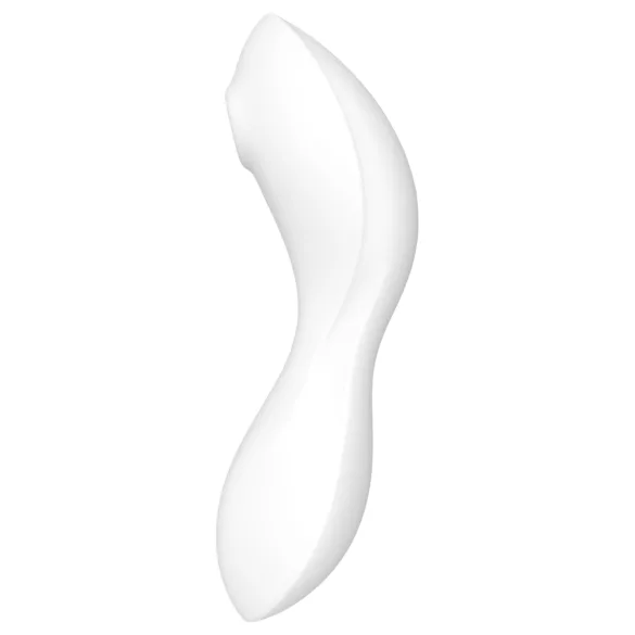 Satisfyer Curvy Trinity 5+ - App-vezérelt 2in1 vibrátor (fehér)