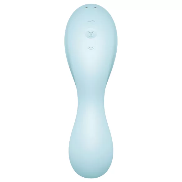 Satisfyer Curvy Trinity 5+ - okos 2in1 vibrátor (kék)