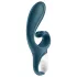 Satisfyer Hug Me – App-vezérelt csiklókaros vibrátor (kék)