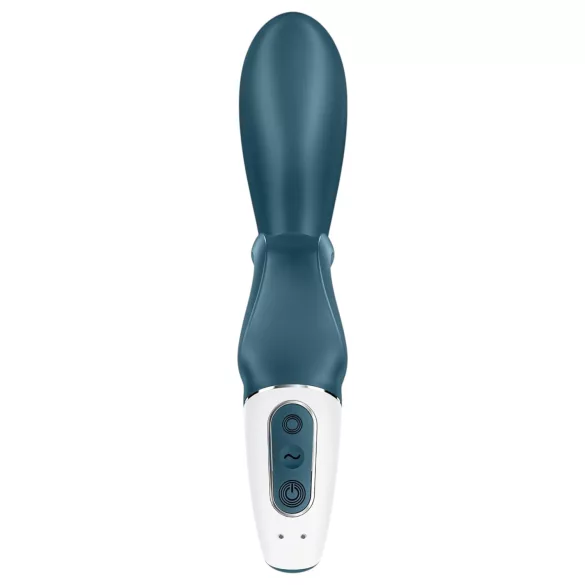 Satisfyer Hug Me – App-vezérelt csiklókaros vibrátor (kék)