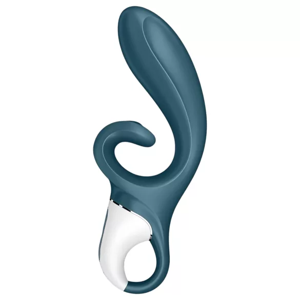 Satisfyer Hug Me – App-vezérelt csiklókaros vibrátor (kék)