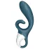 Satisfyer Hug Me – App-vezérelt csiklókaros vibrátor (kék)