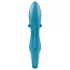 Satisfyer Embrace Me - akkus, csiklókaros vibrátor (türkiz)