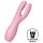 Satisfyer Threesome 3 - akkus csikló vibrátor (pink)