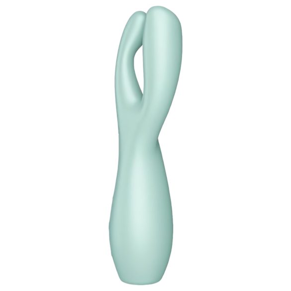 Satisfyer Threesome 3 - akkus csikló vibrátor (menta)