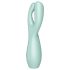 Satisfyer Threesome 3 - akkus csikló vibrátor (menta)