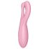 Satisfyer Threesome 4 - okos csikló vibrátor (pink)
