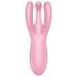 Satisfyer Threesome 4 - okos csikló vibrátor (pink)