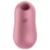 Satisfyer Cotton Candy - léghullámos csikló vibrátor (korall)