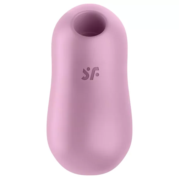 Satisfyer Cotton Candy - akkus léghullámos csikló vibrátor (lila)