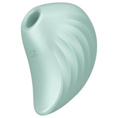   Satisfyer Pearl Diver - léghullámos csikló vibrátor (menta)