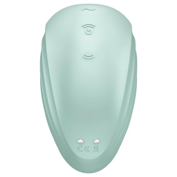 Satisfyer Pearl Diver - léghullámos csikló vibrátor (menta)