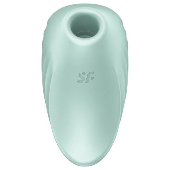 Satisfyer Pearl Diver - léghullámos csikló vibrátor (menta)