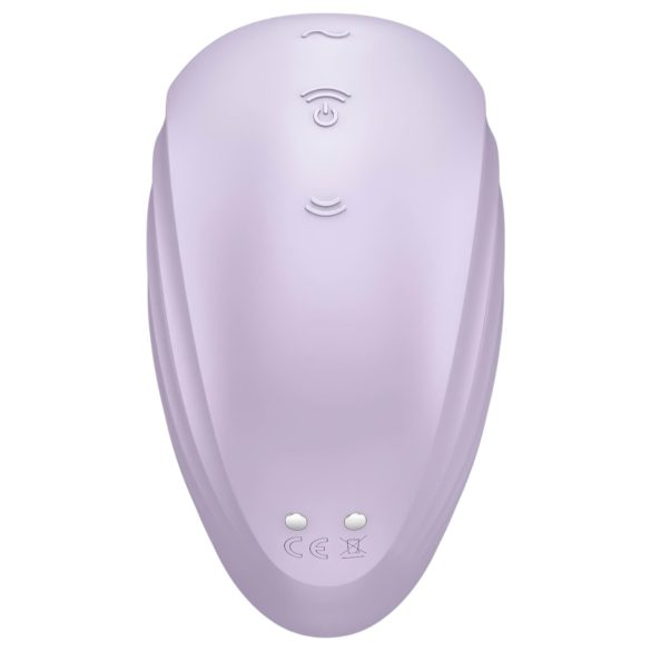 Satisfyer Pearl Diver - léghullámos csikló vibrátor (viola)