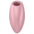 Satisfyer Cutie Heart - akkus léghullámos csikló vibrátor (pink)