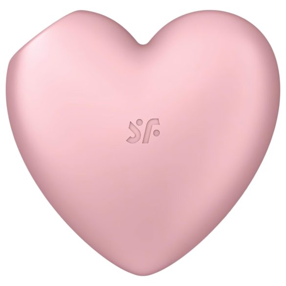 Satisfyer Cutie Heart - akkus léghullámos csikló vibrátor (pink)