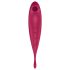Satisfyer Twirling Pro - okos 2in1 csikló vibrátor (piros)