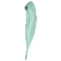 Satisfyer Twirling Pro - okos 2in1 csikló vibrátor (menta)
