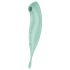 Satisfyer Twirling Pro - okos 2in1 csikló vibrátor (menta)