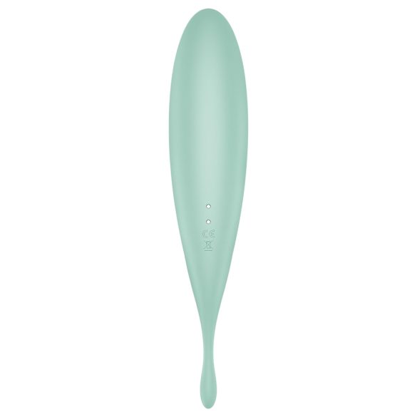 Satisfyer Twirling Pro - okos 2in1 csikló vibrátor (menta)