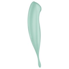   Satisfyer Twirling Pro - akkus, okos 2in1 csiklóvibrátor (menta)