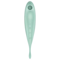   Satisfyer Twirling Pro - akkus, okos 2in1 csiklóvibrátor (menta)