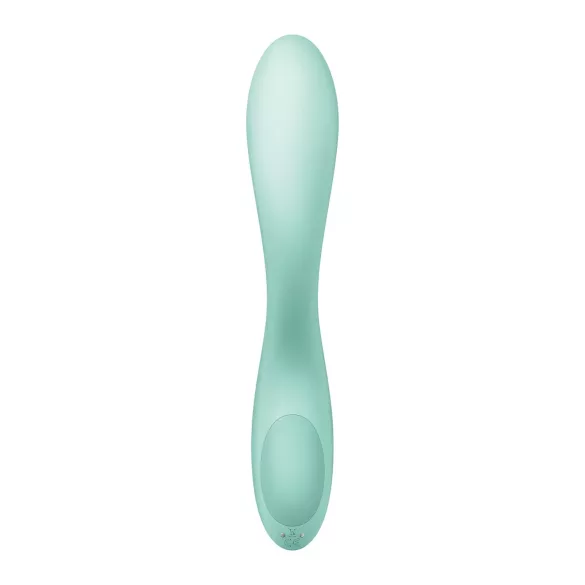 Satisfyer Rrrolling - mozgó golyós G-pont vibrátor (menta)