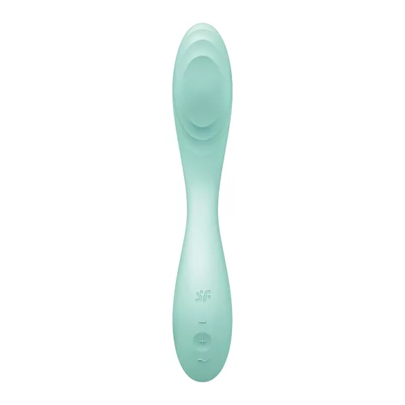 Satisfyer Rrrolling - mozgó golyós G-pont vibrátor (menta)