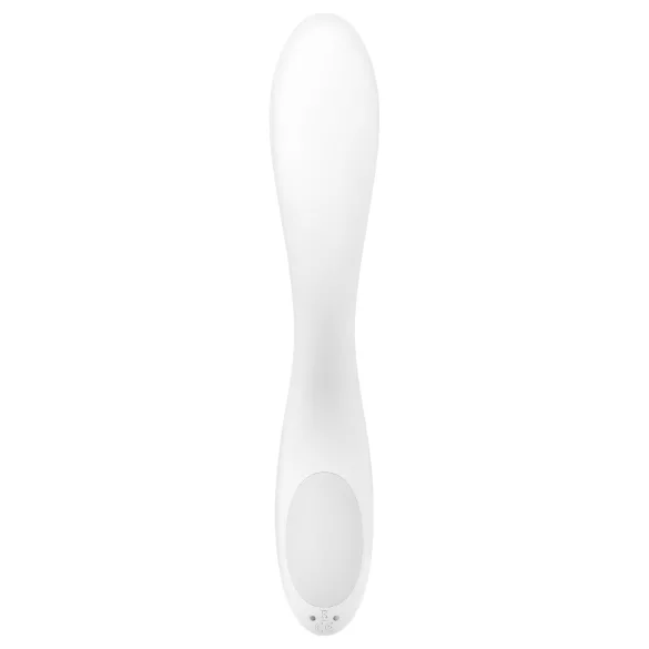 Satisfyer Rrrolling - mozgó golyós G-pont vibrátor (fehér)