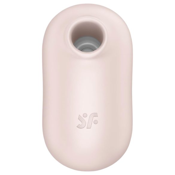 Satisfyer Pro To Go 2 - léghullámos csiklóizgató (bézs)