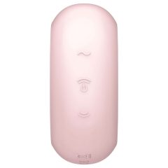   Satisfyer Pro To Go 3 - akkus, léghullámos csiklóizgató (pink)