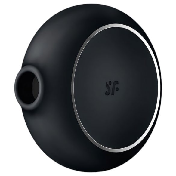 Satisfyer Pro To Go 3 - léghullámos csiklóizgató (fekete)