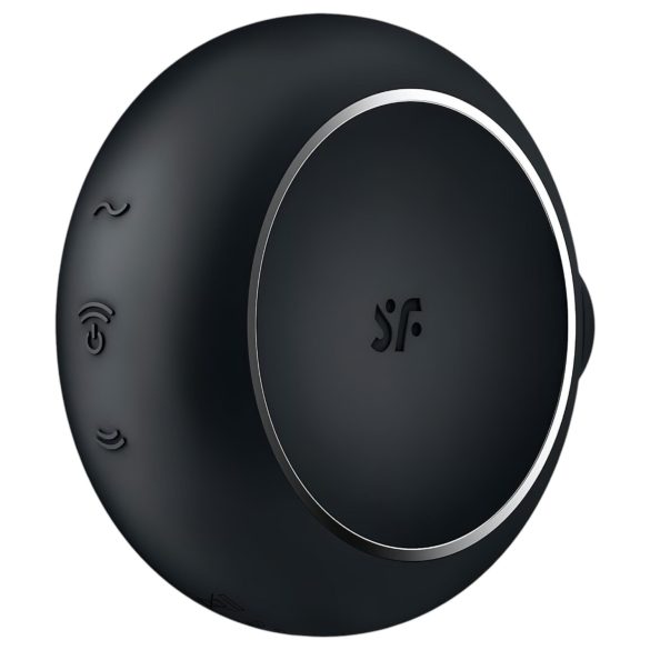 Satisfyer Pro To Go 3 - léghullámos csiklóizgató (fekete)