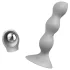 Satisfyer Triple Ball-R - gyöngyös dildó (szürke)