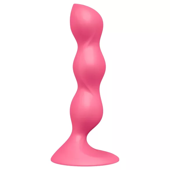 Satisfyer Triple Ball-R - gyöngyös análvibrátor (pink)
