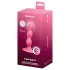 Satisfyer Triple Ball-R - gyöngyös análvibrátor (pink)