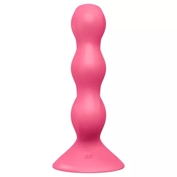 Satisfyer Triple Ball-R - gyöngyös análvibrátor (pink)