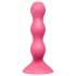 Satisfyer Triple Ball-R - gyöngyös análvibrátor (pink)