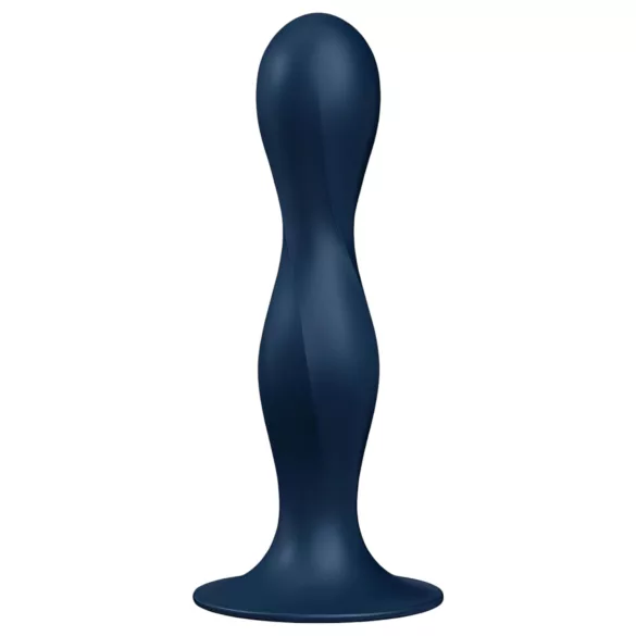 Satisfyer Double Ball-R - súlyozott dildó (kék)