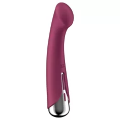   Satisfyer Spinning G-Spot 1 - forgó fejes G-pont vibrátor (piros)