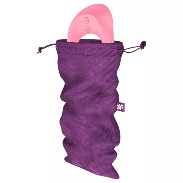 Satisfyer Treasure Bag - diszkrét tároló táska - közepes (lila)