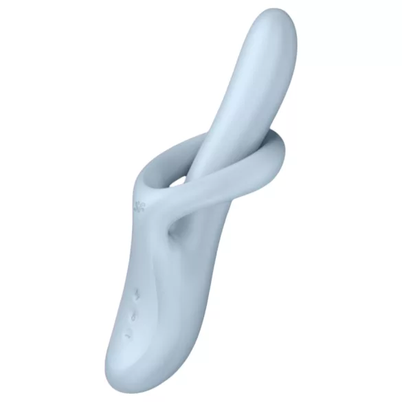 Satisfyer Heat Flex 4 - melegítő csiklókaros vibrátor (ezüst)