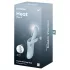 Satisfyer Heat Flex 4 - melegítő csiklókaros vibrátor (kék)