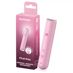 Satisfyer First Kiss - léghullámos csiklóizgató (pink)