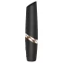 Satisfyer Perfect Kiss - rúzs vibrátor (fekete)