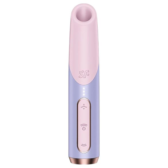 Satisfyer Bold Kiss - léghullámos rúzs vibrátor (rózsaszín)